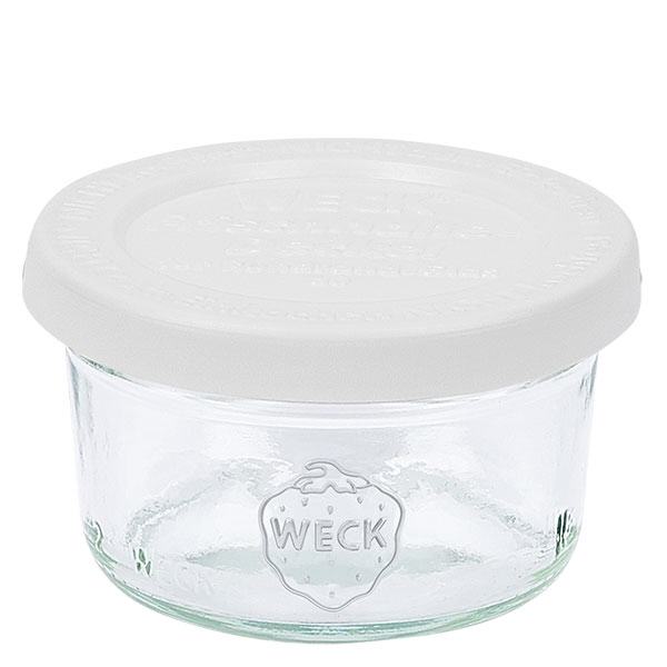 50ml bocal conique avec couvercle fraîcheur WECK RR60