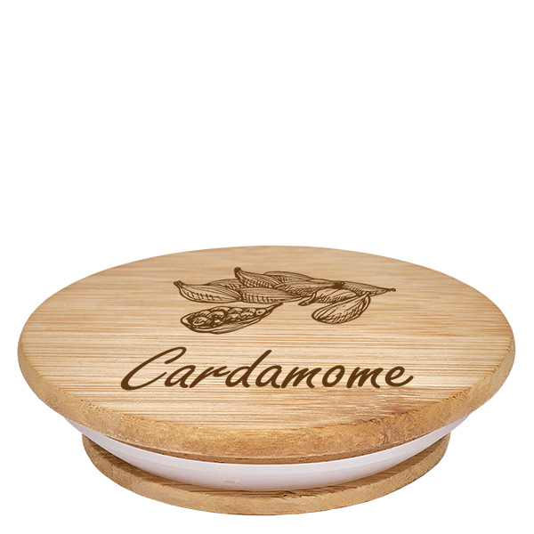 Paire en bois « Cardamomo » pour WECK RR60 Paire en bois « Cardamomo » pour WECK RR60