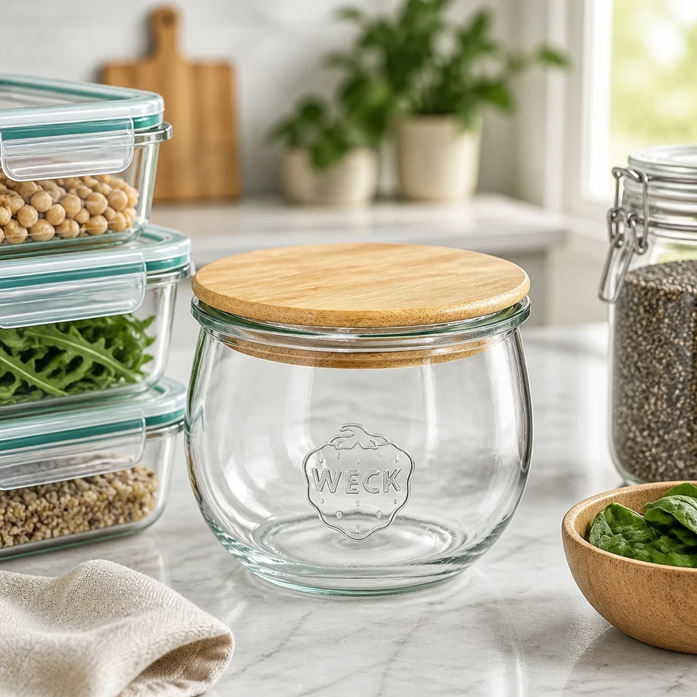 Préparation et présentation de bocaux en verre pour les terrines et pâtés