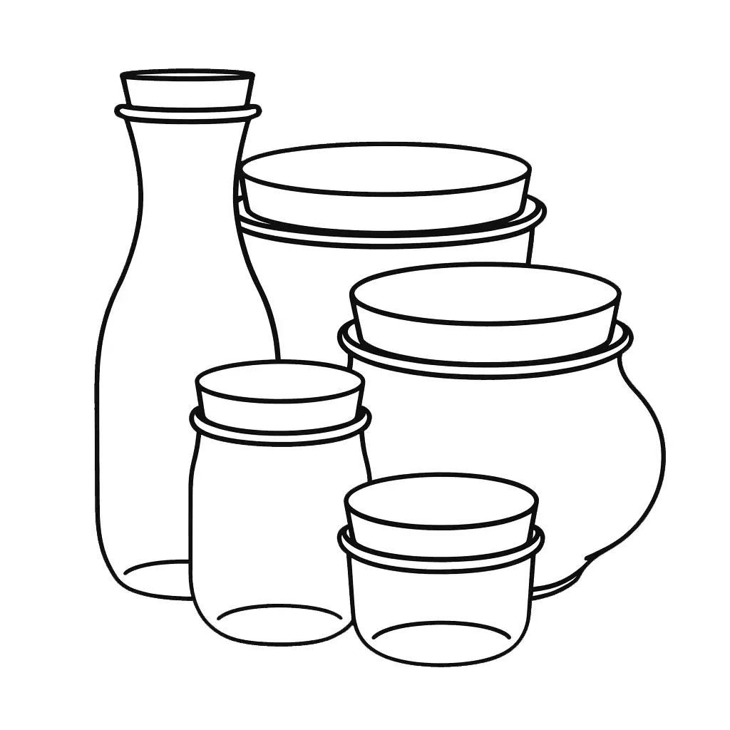 Bocaux Weck avec bouchon Bocaux Weck avec bouchon