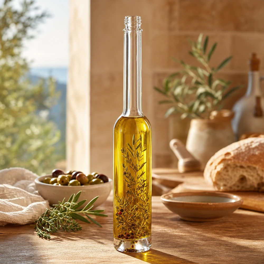 Bouteille en verre 100 ml « Toni » sans bouchon à vis UNiTWIST®