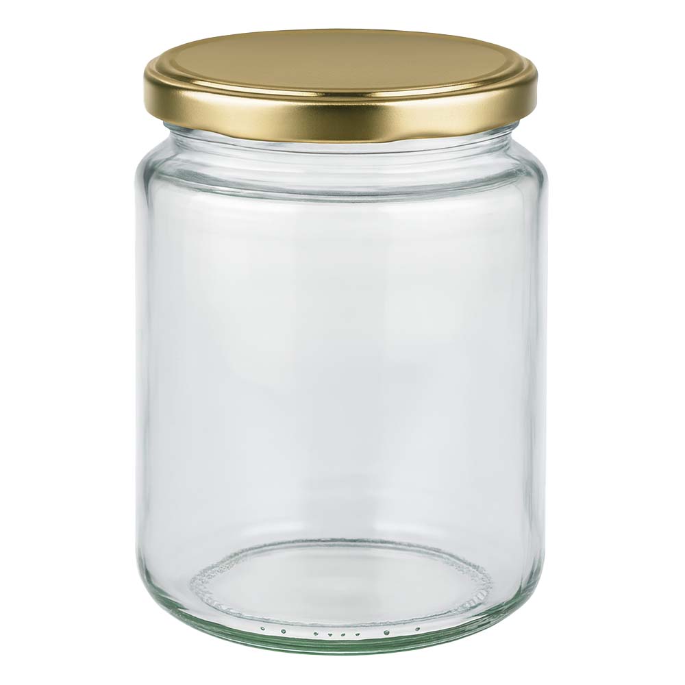 Pot à miel 450 g avec couvercle doré BasicSeal UNiTWIST