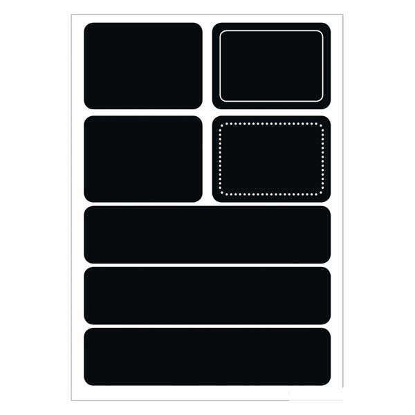 Étiquettes pour tableaux blancs rectangle (14 stickers) Étiquettes pour tableaux blancs rectangle (14 stickers)