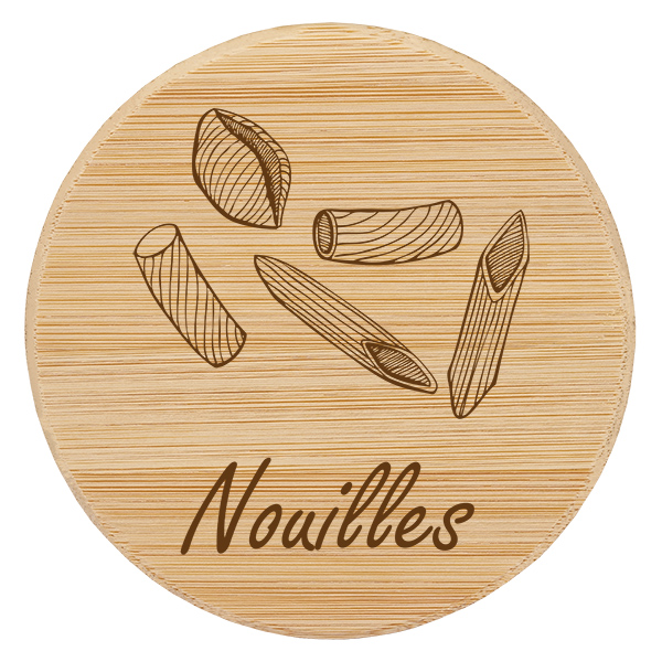 Paire en bois « Nouilles » pour WECK RR100