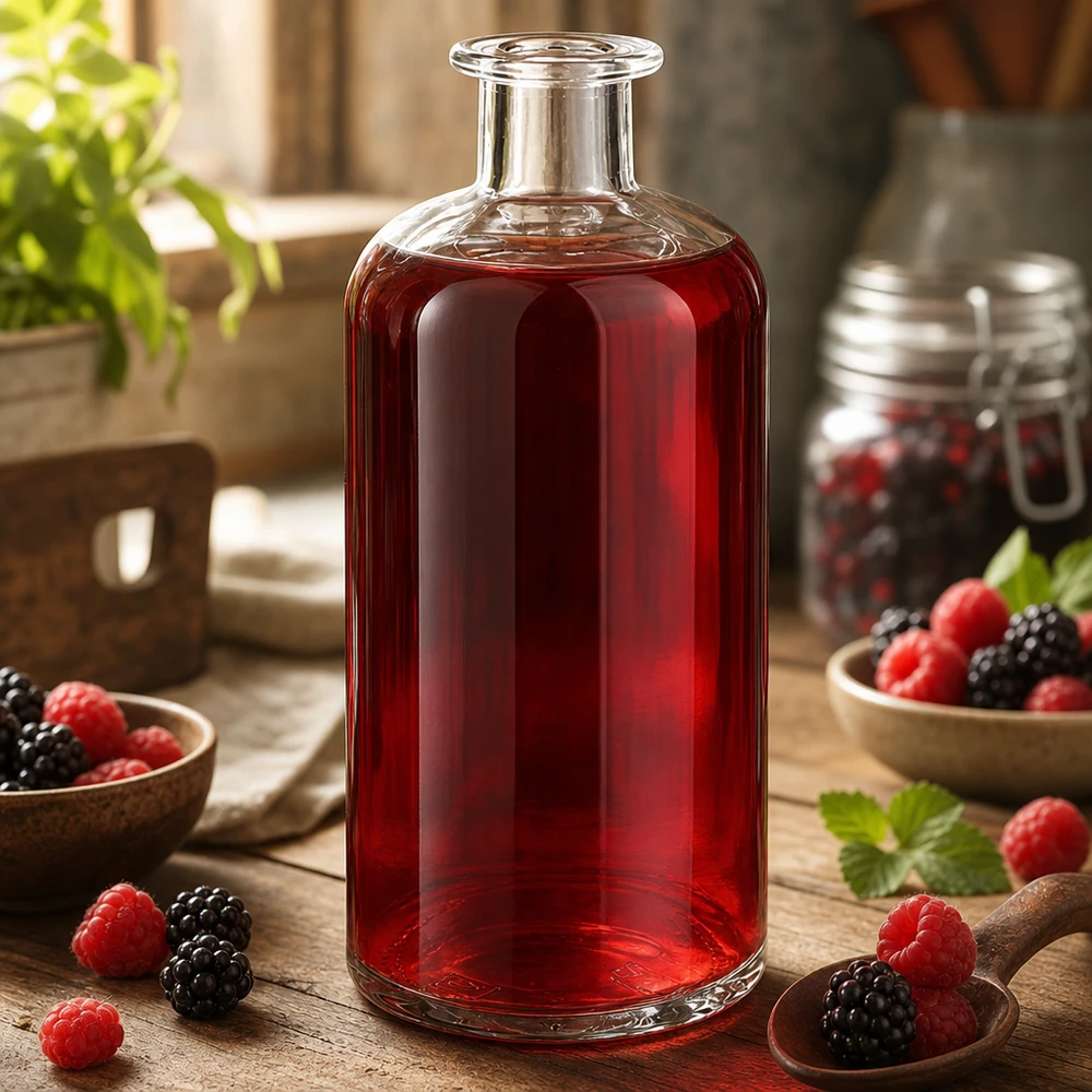Flacon à pharmacie « Flora » 500 ml sans bouchon UNiTWIST®