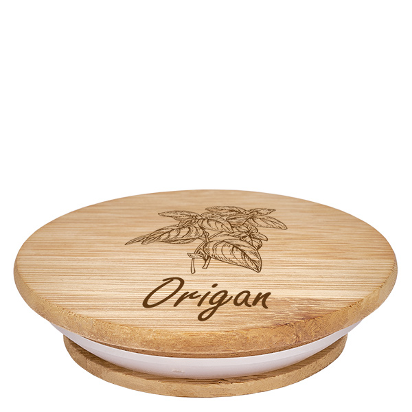 Paire en bois « Origan » pour WECK RR60 Paire en bois « Origan » pour WECK RR60