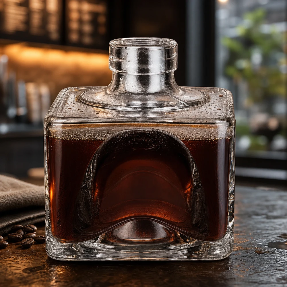 Bouteille en verre 200 ml « Bob » sans bouchon UNiTWIST®