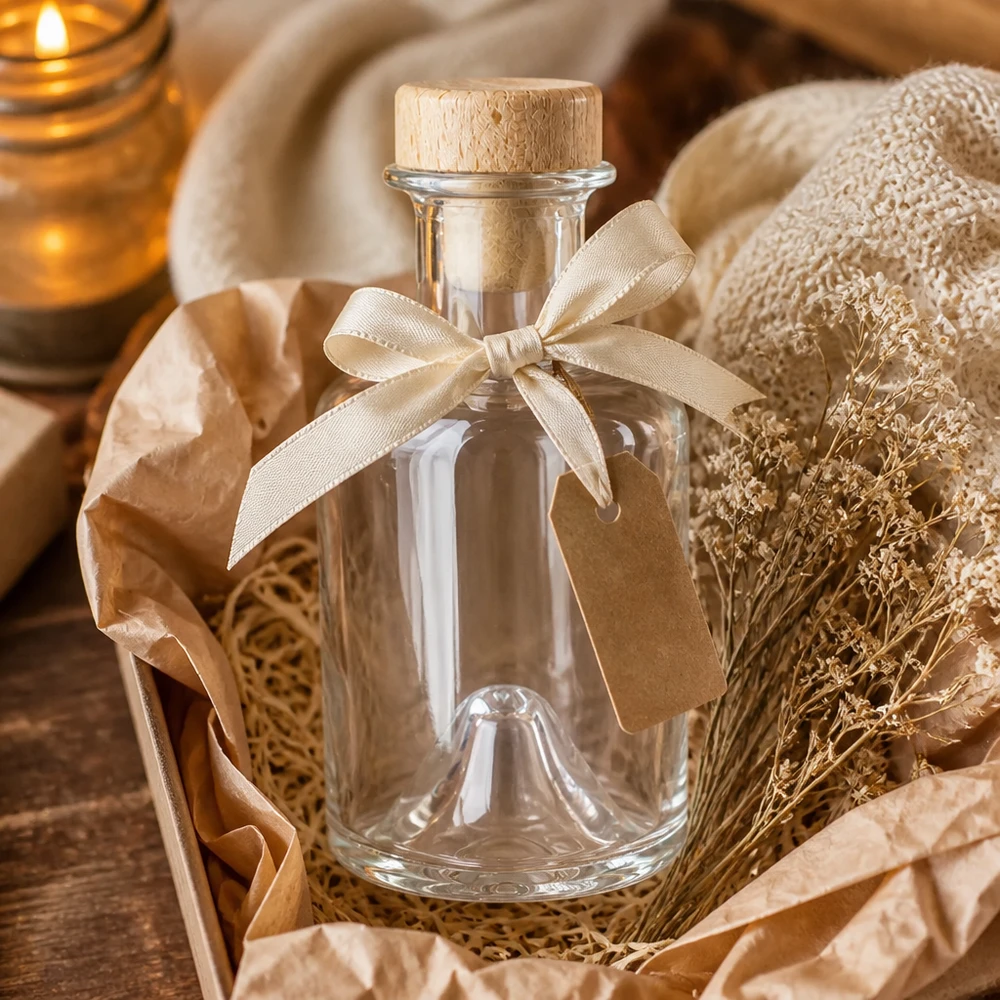 Flacon à pharmacie « Sofia » 200 ml avec bouchon en bois UNiTWIST® Flacon à pharmacie « Sofia » 200 ml avec bouchon en bois UNiTWIST®