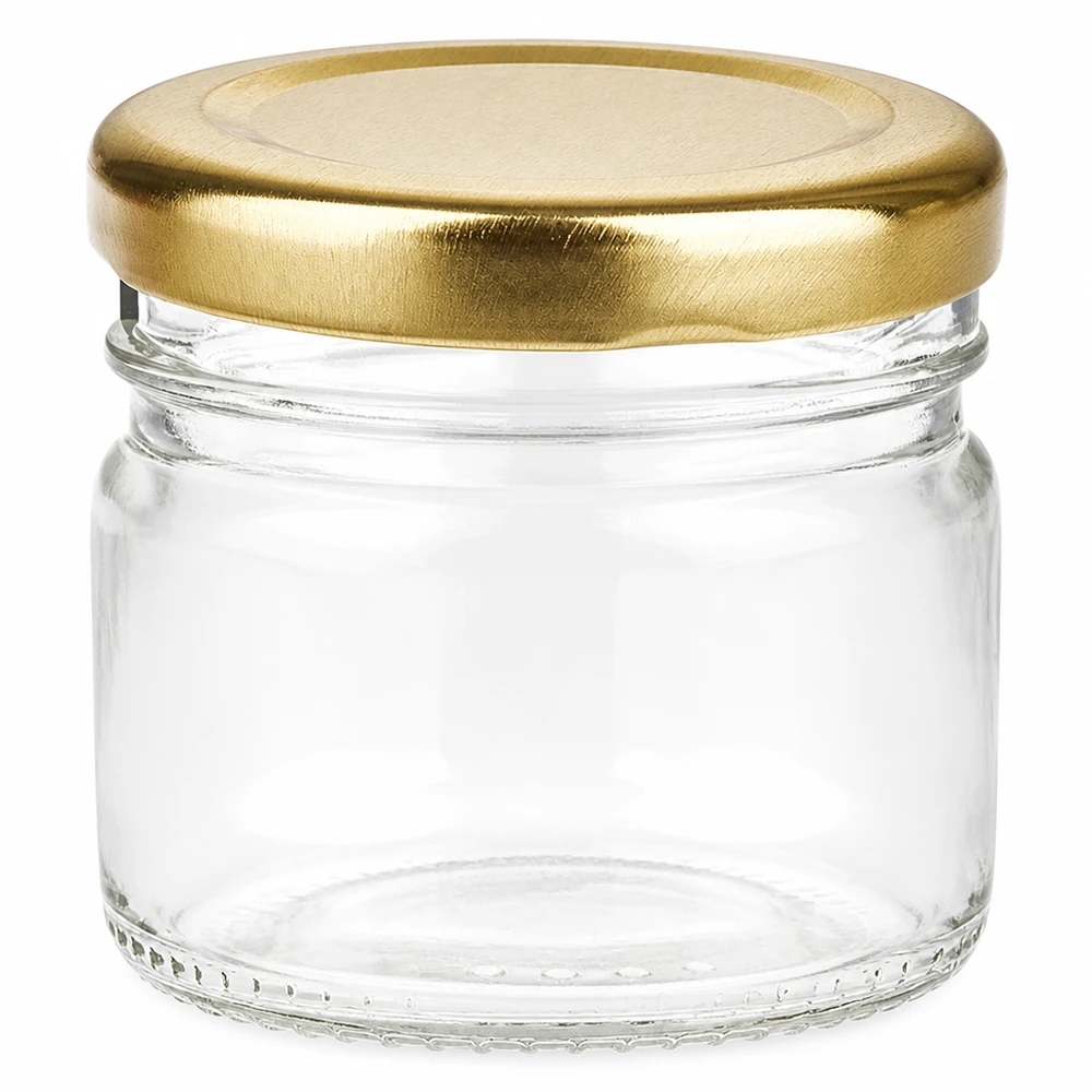 Bocal UNiTWIST en verre clair avec ouverture Twist-Off