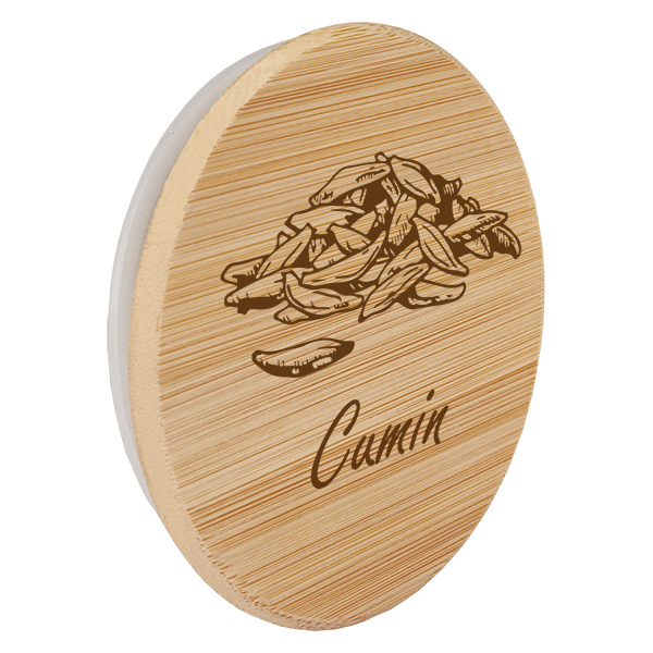Paire en bois « Cumin » pour WECK RR60 Paire en bois « Cumin » pour WECK RR60