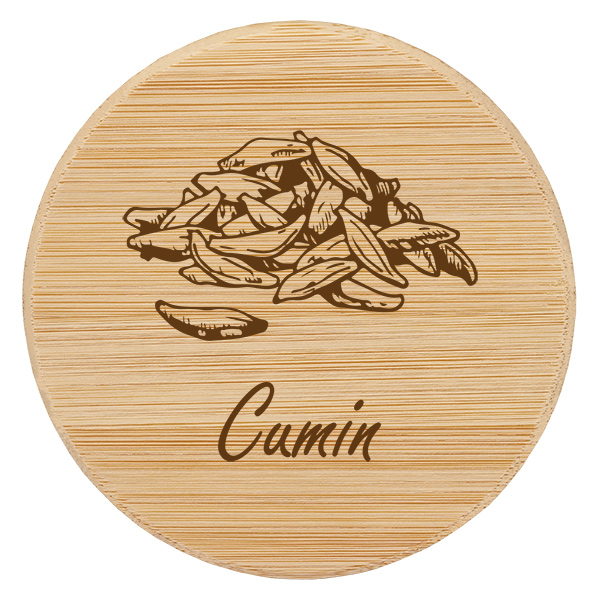 Paire en bois « Cumin » pour WECK RR60