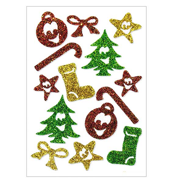Autocollants "Symboles" (14 stickers avec paillettes) Autocollants "Symboles" (14 stickers avec paillettes)