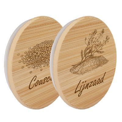 Couvercle pour les réserves